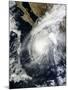 Tropical Storm Sonia over Mexico-null-Mounted Photographic Print