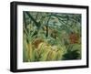 Tropical Storm with Tiger, Surprise-Henri Rousseau-Framed Giclee Print