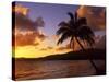 Tropical Sunrise on the Garden Isle, Kauai, Hawaii, USA-Jerry Ginsberg-Stretched Canvas
