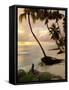 Tropical Sunset, Bridgetown, Barbados, West Indies, Caribbean, Central America-Angelo Cavalli-Framed Stretched Canvas