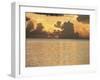 Tropical Sunset, Cayman Islands, West Indies, Central America-Ruth Tomlinson-Framed Photographic Print