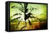 Tropical Sunset III - In the Style of Oil Painting-Philippe Hugonnard-Framed Stretched Canvas