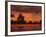 Tropical Sunset Off Seven Mile Beach, Cayman Islands, West Indies, Central America-Tomlinson Ruth-Framed Photographic Print