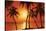 Tropical Sunset-null-Stretched Canvas