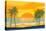 Tropical Sunset-null-Stretched Canvas