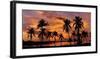 Tropical Sunsets I-Mike Jones-Framed Giclee Print