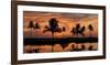 Tropical Sunsets II-Mike Jones-Framed Art Print