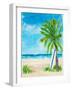 Tropical Surf I-Julie DeRice-Framed Art Print