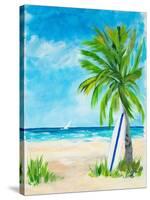 Tropical Surf I-Julie DeRice-Stretched Canvas