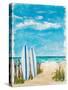 Tropical Surf II-Julie DeRice-Stretched Canvas