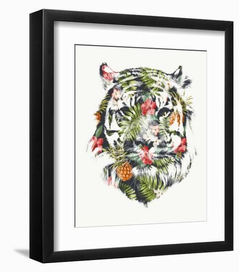 Tropical Tiger-Robert Farkas-Framed Art Print