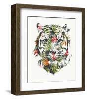 Tropical Tiger-Robert Farkas-Framed Art Print