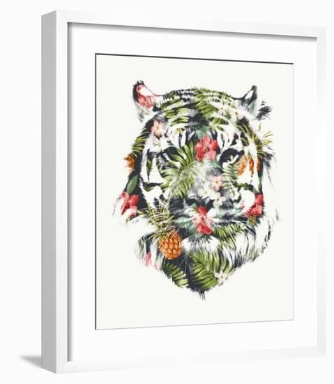 Tropical Tiger-Robert Farkas-Framed Art Print