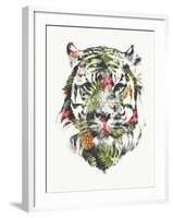 Tropical Tiger-Robert Farkas-Framed Giclee Print