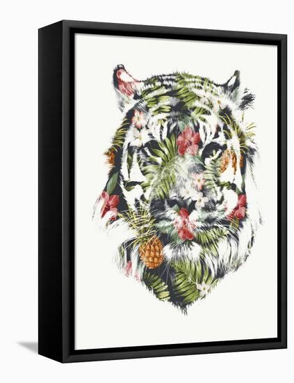 Tropical Tiger-Robert Farkas-Framed Stretched Canvas