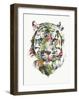 Tropical Tiger-Robert Farkas-Framed Giclee Print