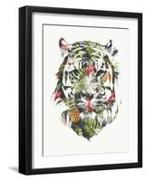 Tropical Tiger-Robert Farkas-Framed Giclee Print