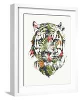 Tropical Tiger-Robert Farkas-Framed Giclee Print