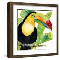 Tropical Toucan-Mary Escobedo-Framed Art Print