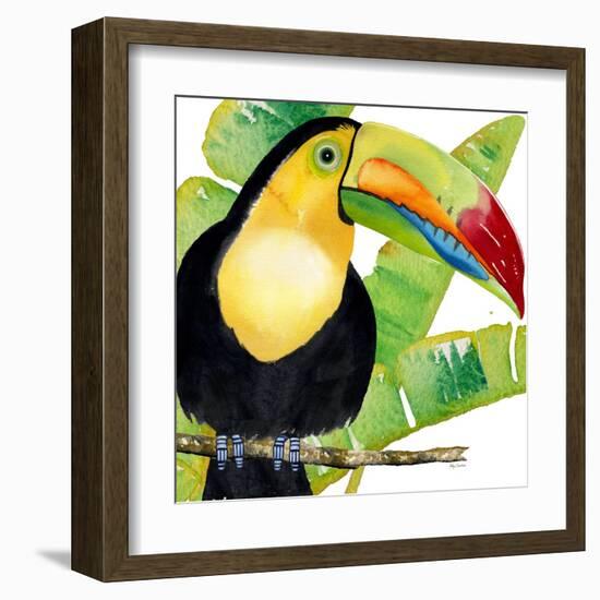 Tropical Toucan-Mary Escobedo-Framed Art Print