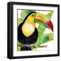 Tropical Toucan-Mary Escobedo-Framed Art Print