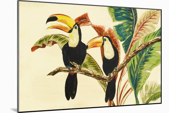 Tropical Toucans I-Linda Baliko-Mounted Art Print