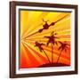 Tropical Travel-Petrafler-Framed Art Print