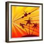 Tropical Travel-Petrafler-Framed Art Print