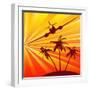 Tropical Travel-Petrafler-Framed Art Print