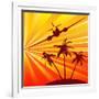 Tropical Travel-Petrafler-Framed Art Print