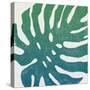 Tropical Treasures I Blue Green-Moira Hershey-Stretched Canvas
