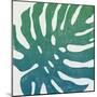 Tropical Treasures I Blue Green-Moira Hershey-Mounted Art Print