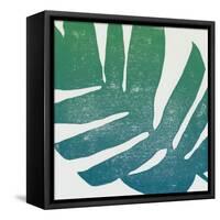 Tropical Treasures II Blue Green-Moira Hershey-Framed Stretched Canvas