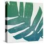 Tropical Treasures II Blue Green-Moira Hershey-Stretched Canvas