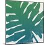 Tropical Treasures IV Blue Green-Moira Hershey-Mounted Art Print