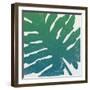 Tropical Treasures IV Blue Green-Moira Hershey-Framed Art Print