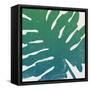 Tropical Treasures IV Blue Green-Moira Hershey-Framed Stretched Canvas