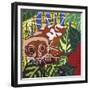 Tropical Tree Kangaroo-Cindy Wider-Framed Giclee Print