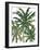 Tropical Trees on White III-Julie DeRice-Framed Art Print