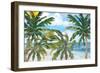 Tropical Trees Paradise-Julie DeRice-Framed Art Print