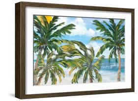 Tropical Trees Paradise-Julie DeRice-Framed Art Print