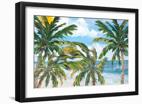 Tropical Trees Paradise-Julie DeRice-Framed Art Print