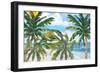 Tropical Trees Paradise-Julie DeRice-Framed Premium Giclee Print