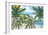 Tropical Trees Paradise-Julie DeRice-Framed Premium Giclee Print