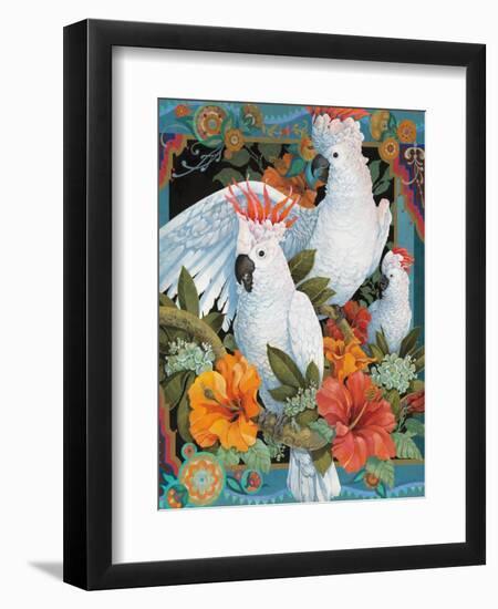 Tropical Trio-David Galchutt-Framed Giclee Print