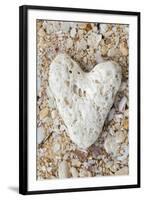 Tropical Type - Pebble Heart-Mike Toy-Framed Giclee Print