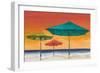 Tropical Umbrellas II-Tiffany Hakimipour-Framed Art Print