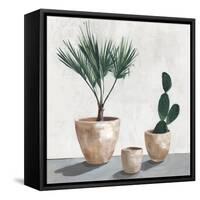 Tropical Vases-Isabelle Z-Framed Stretched Canvas