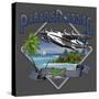 Tropical Vibes Paradise Landing-Messina Graphix-Stretched Canvas