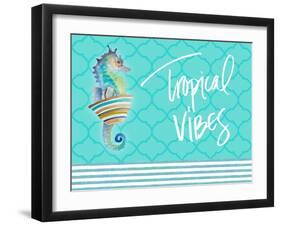 Tropical Vibes-Lanie Loreth-Framed Art Print